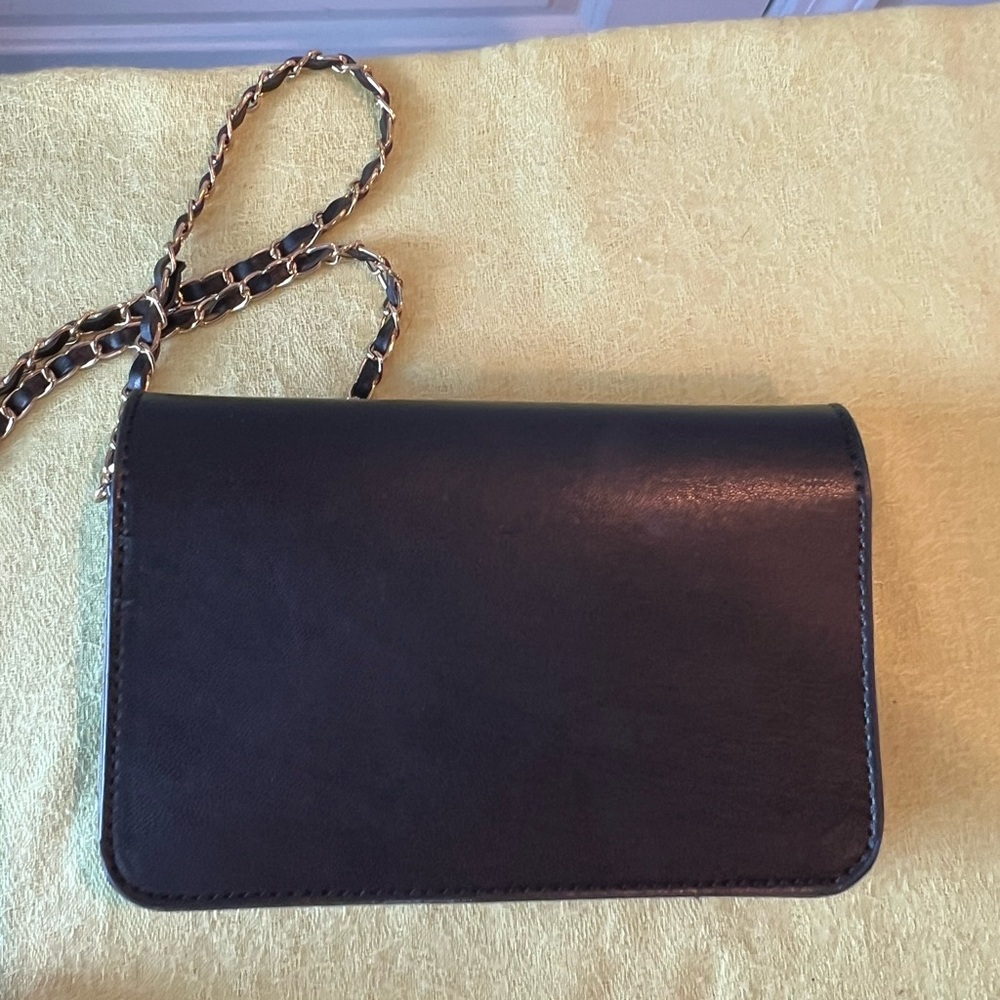 Badgley Mischka black Leather crossbody bag - Picture 13 of 13